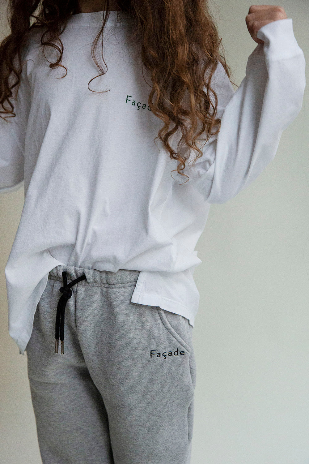 Façade Tomerre Sweatpants in Grey Melange