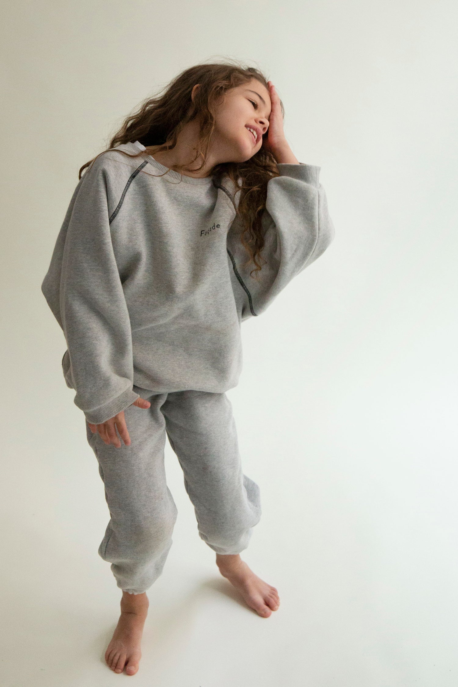 Façade Tomerre Sweatpants in Grey Melange