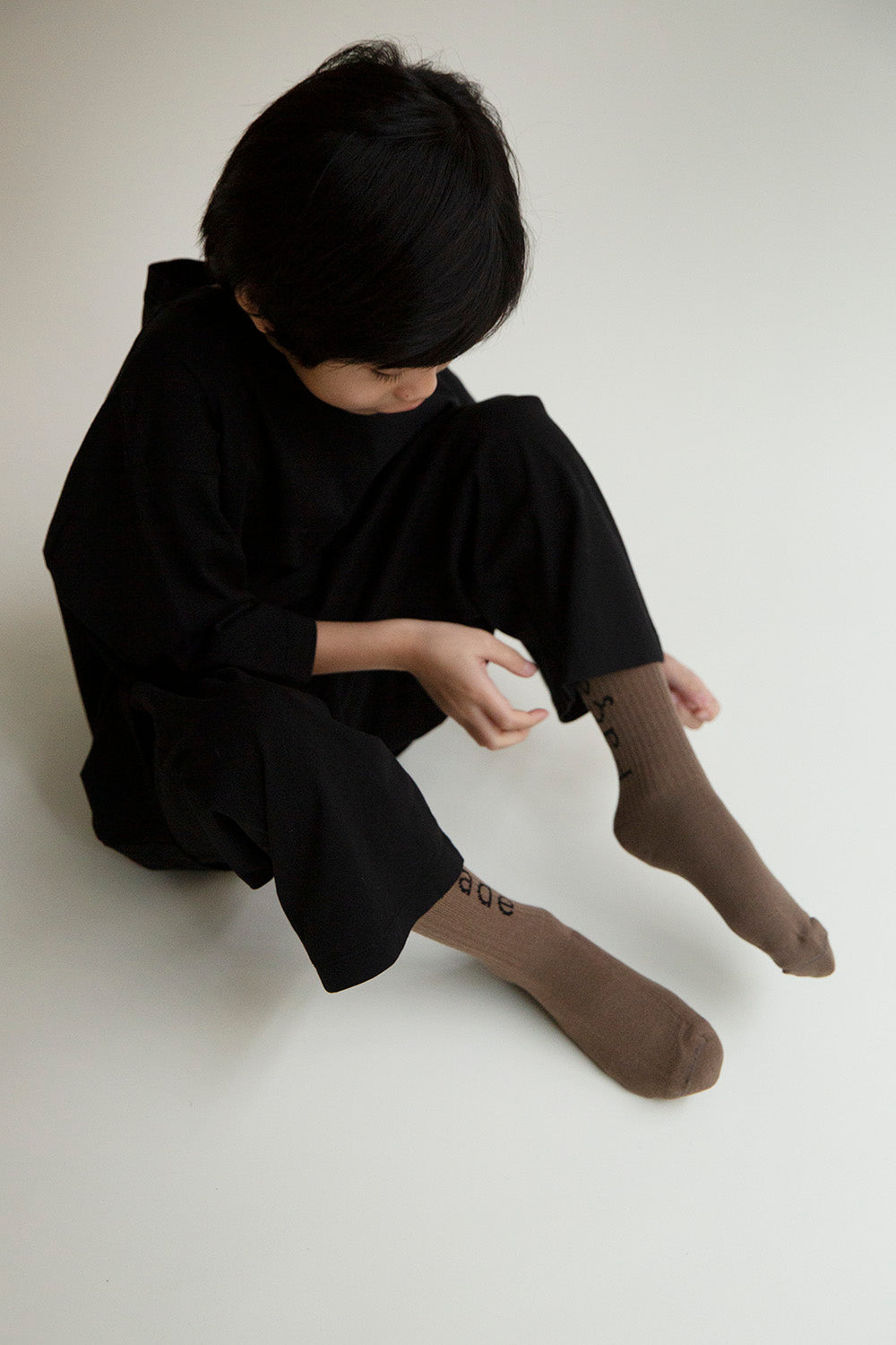 Façade Ribbed Cotton Tube Socks 2 pack