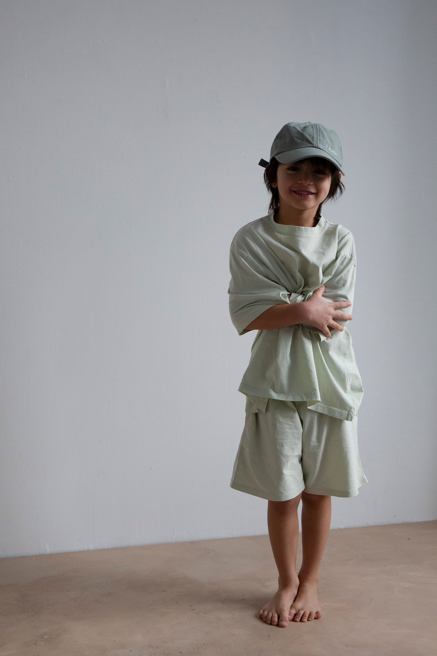 Nara Relaxed Shorts in Mint by Façade