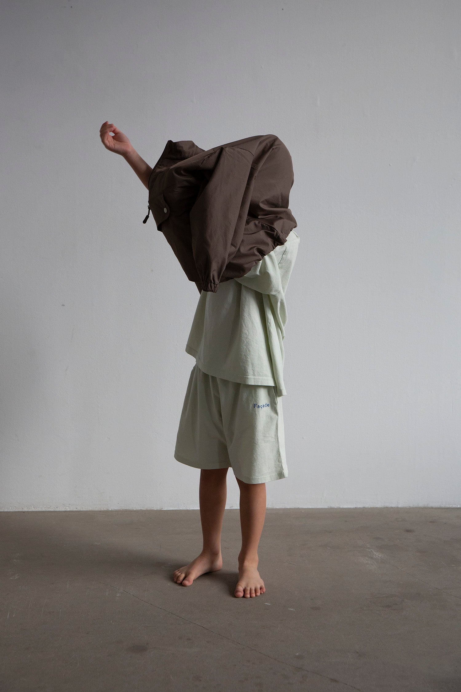 Nara Relaxed Shorts in Mint by Façade