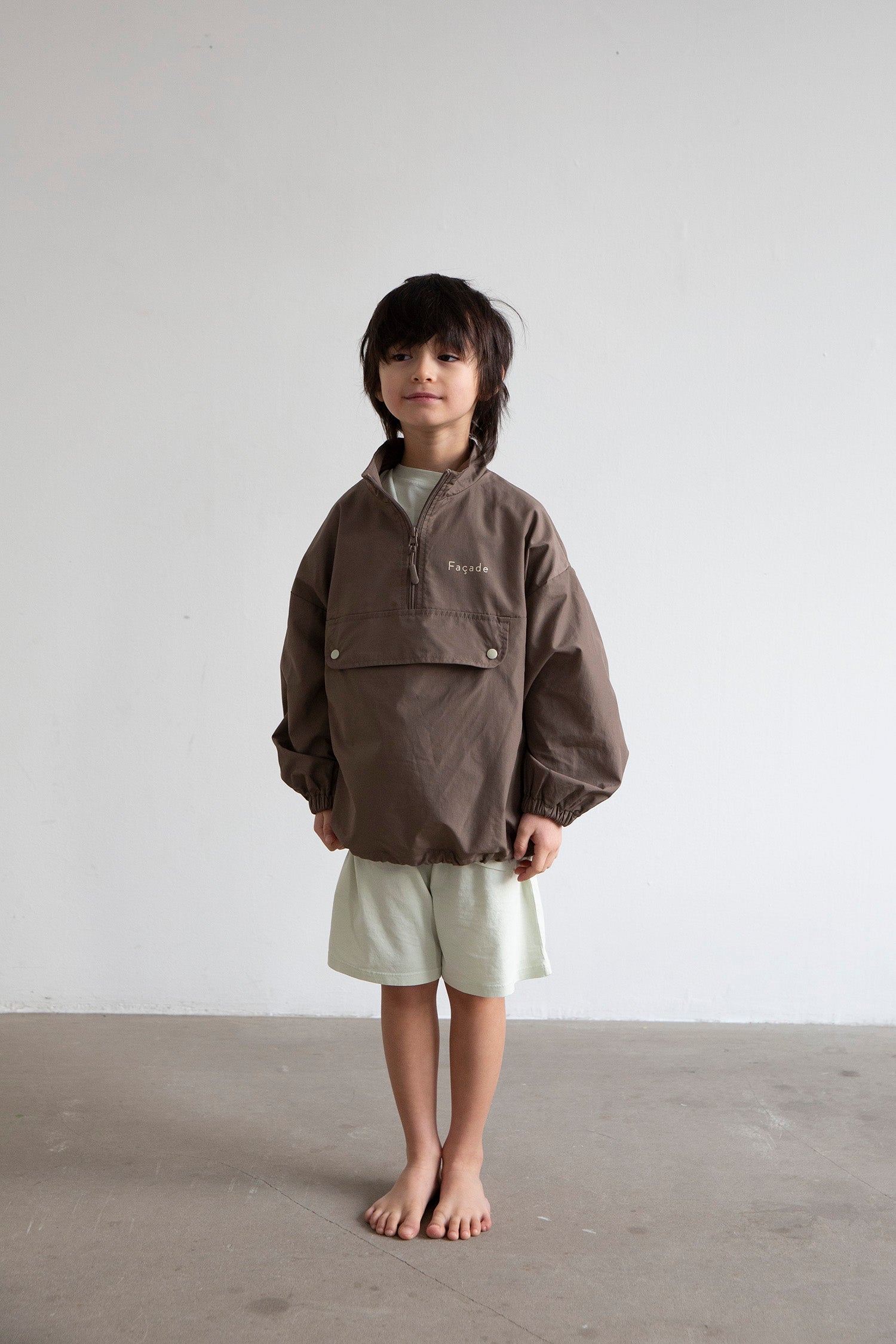 Nara Relaxed Shorts in Mint by Façade
