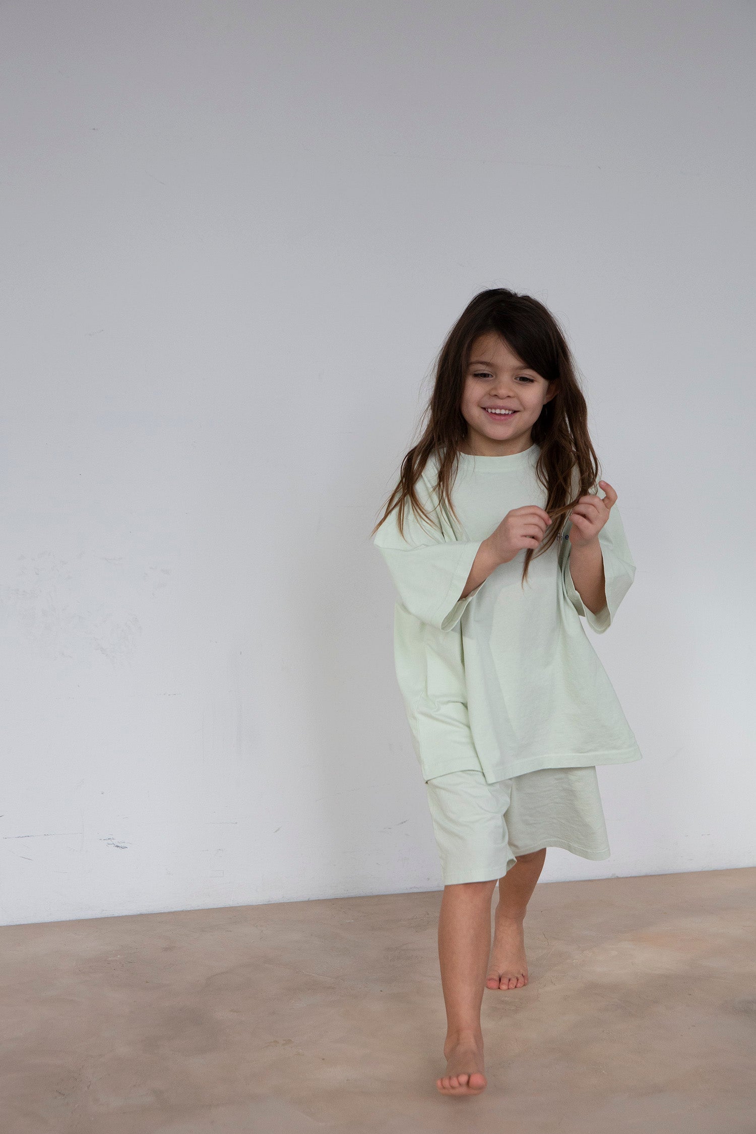 Hana Wide Tee in Mint by Façade