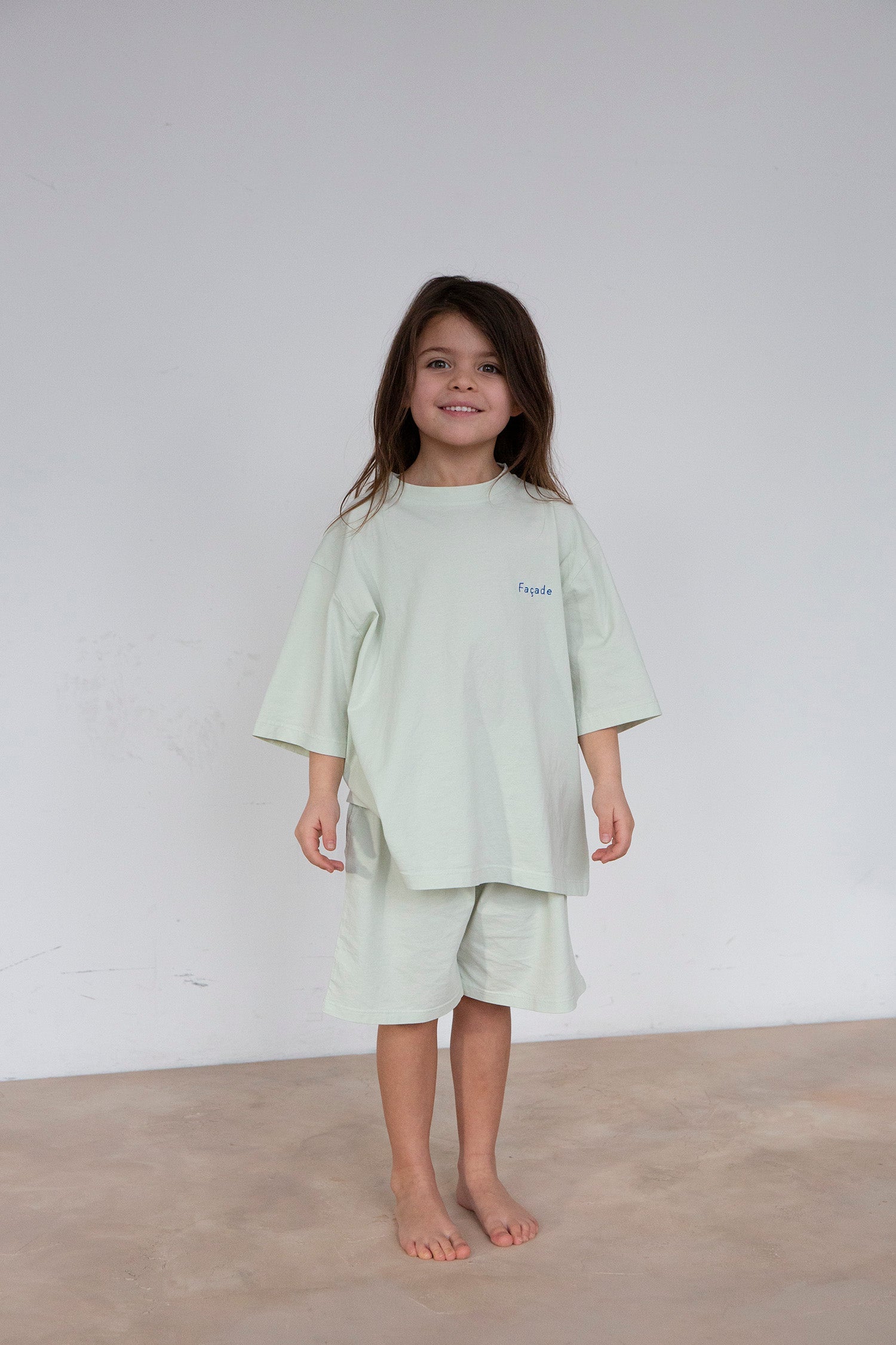 Hana Wide Tee in Mint by Façade