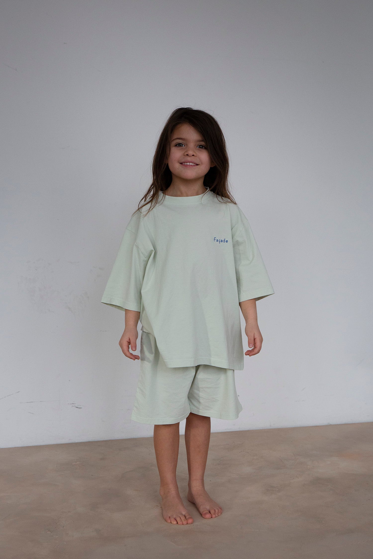 Nara Relaxed Shorts in Mint by Façade