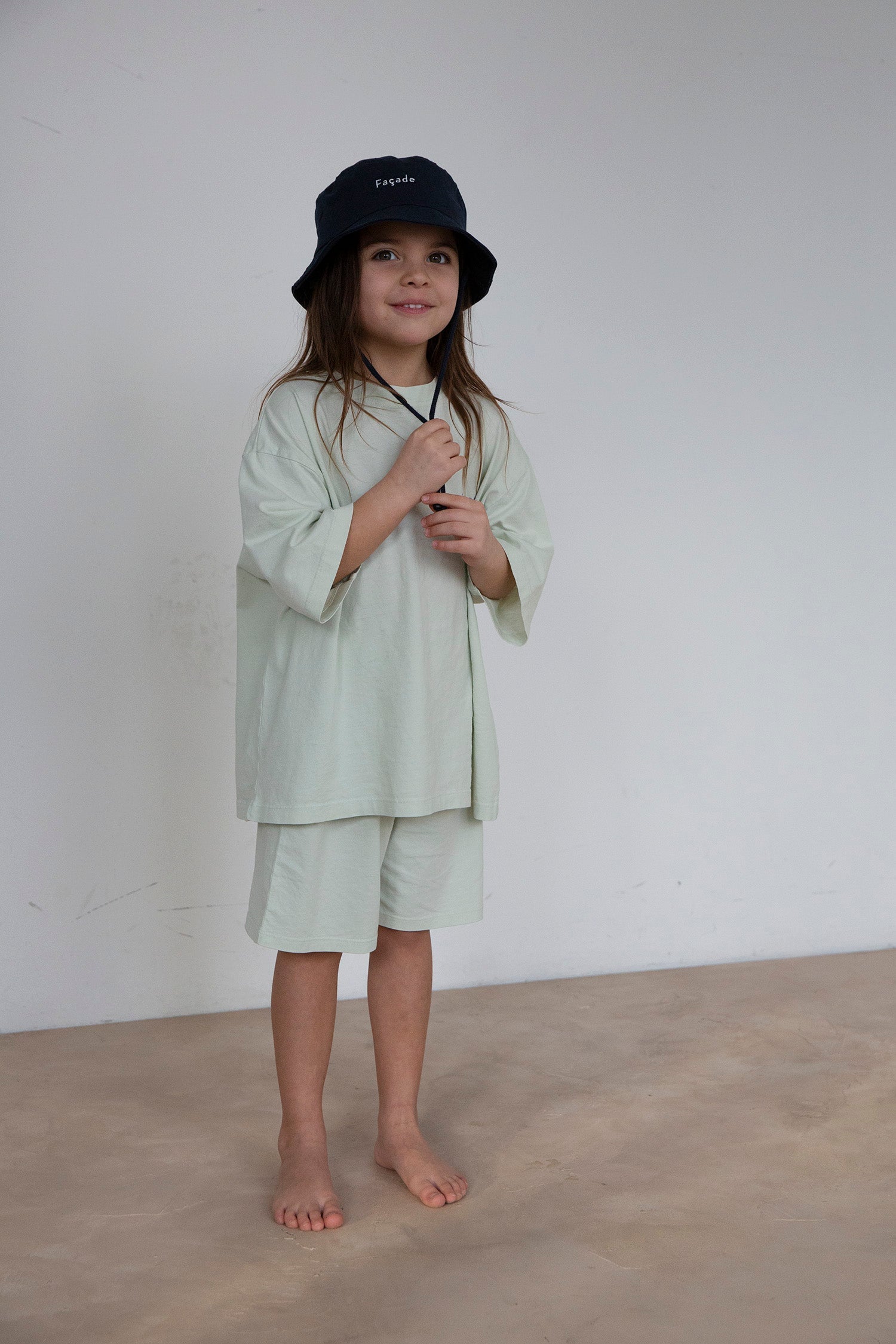 Hana Wide Tee in Mint by Façade