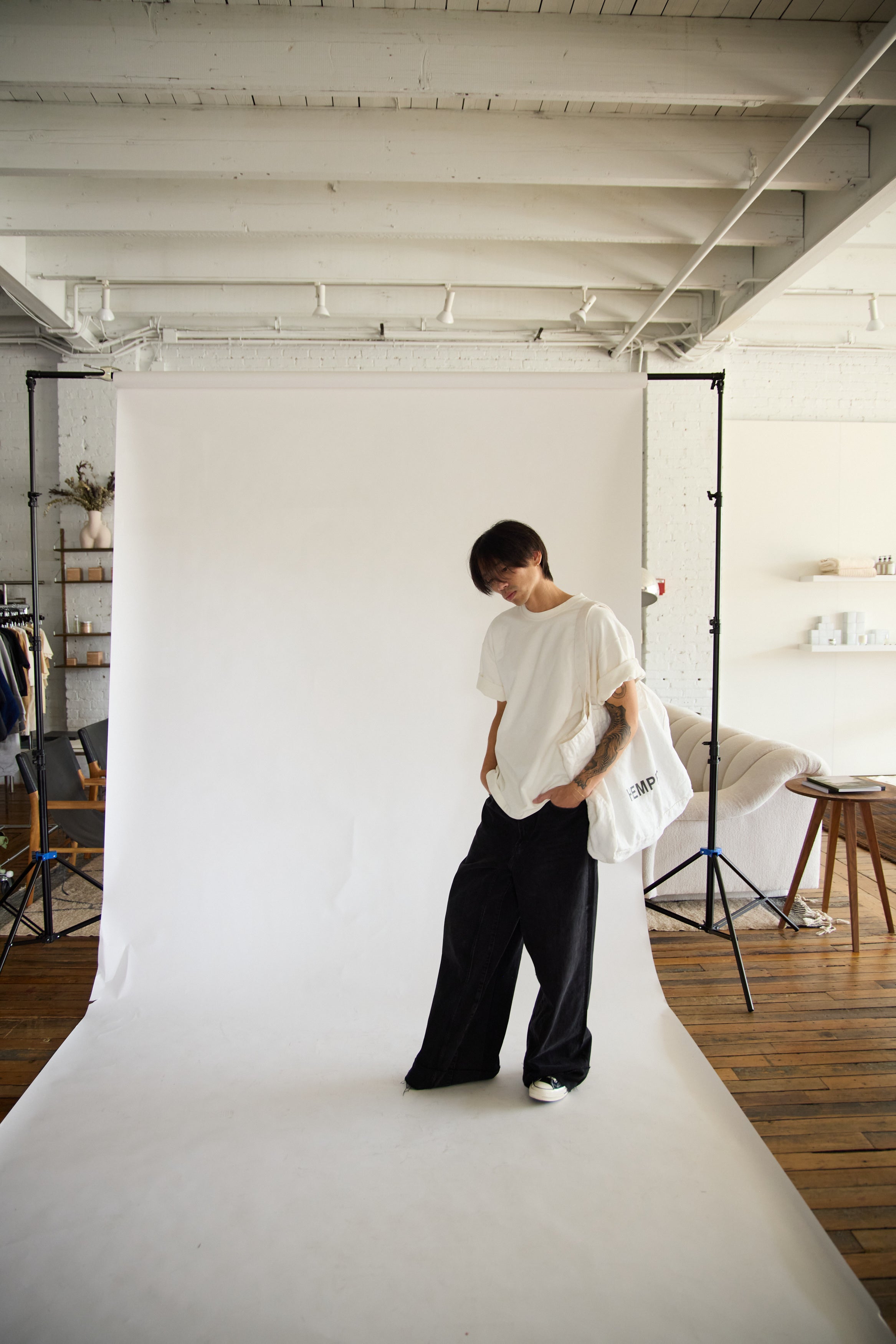 The Wide Leg Black Jeans by Studio Cut