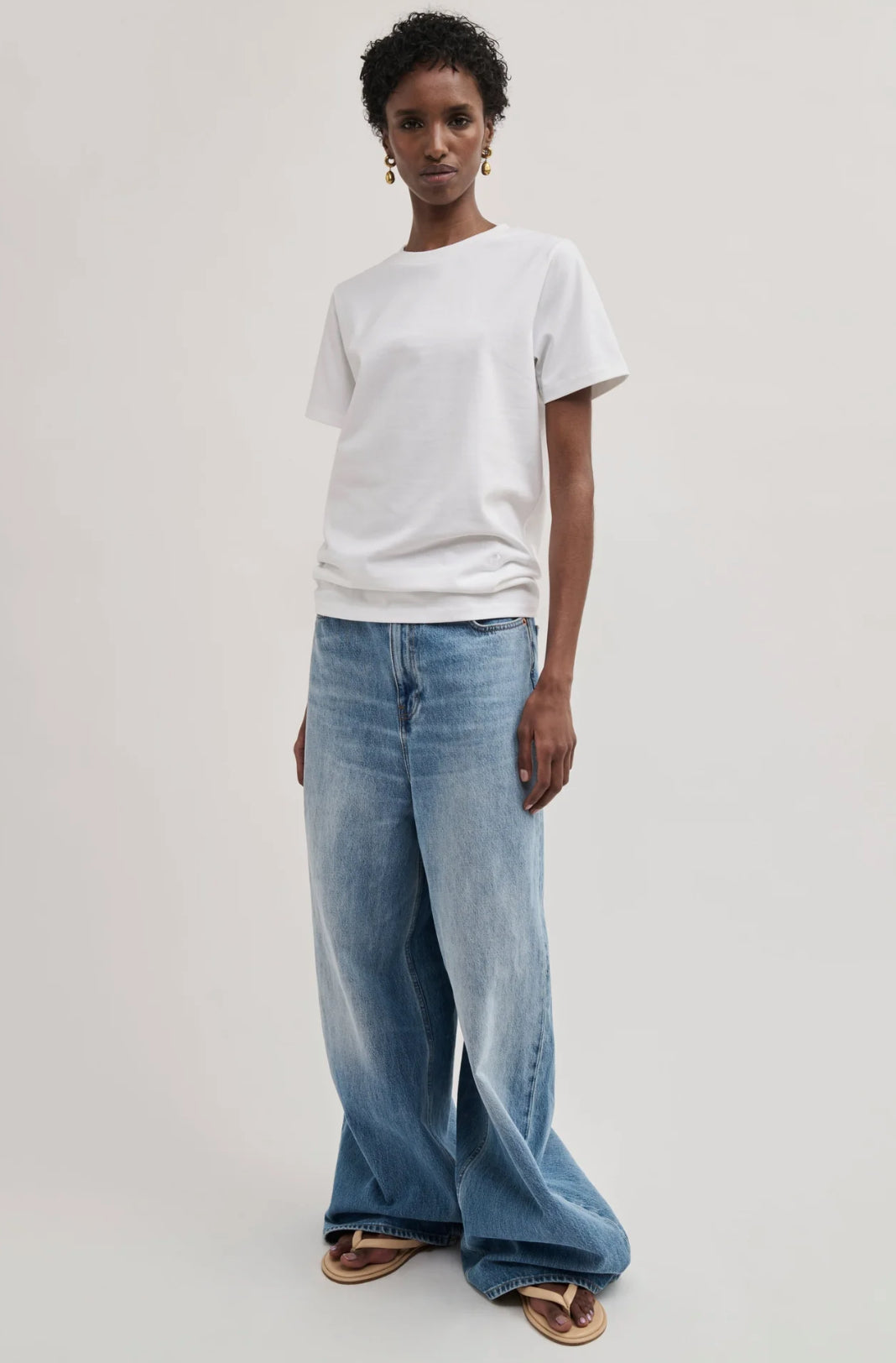 The Classic Tee in White by TEURN