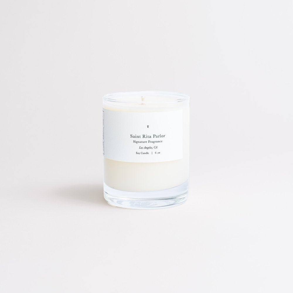 The Signature Candle by Saint Rita Parlor