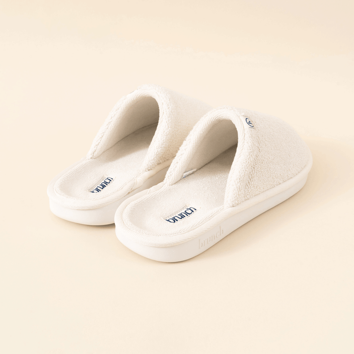 The L'Essentiel Slipper in Cream by Brunch
