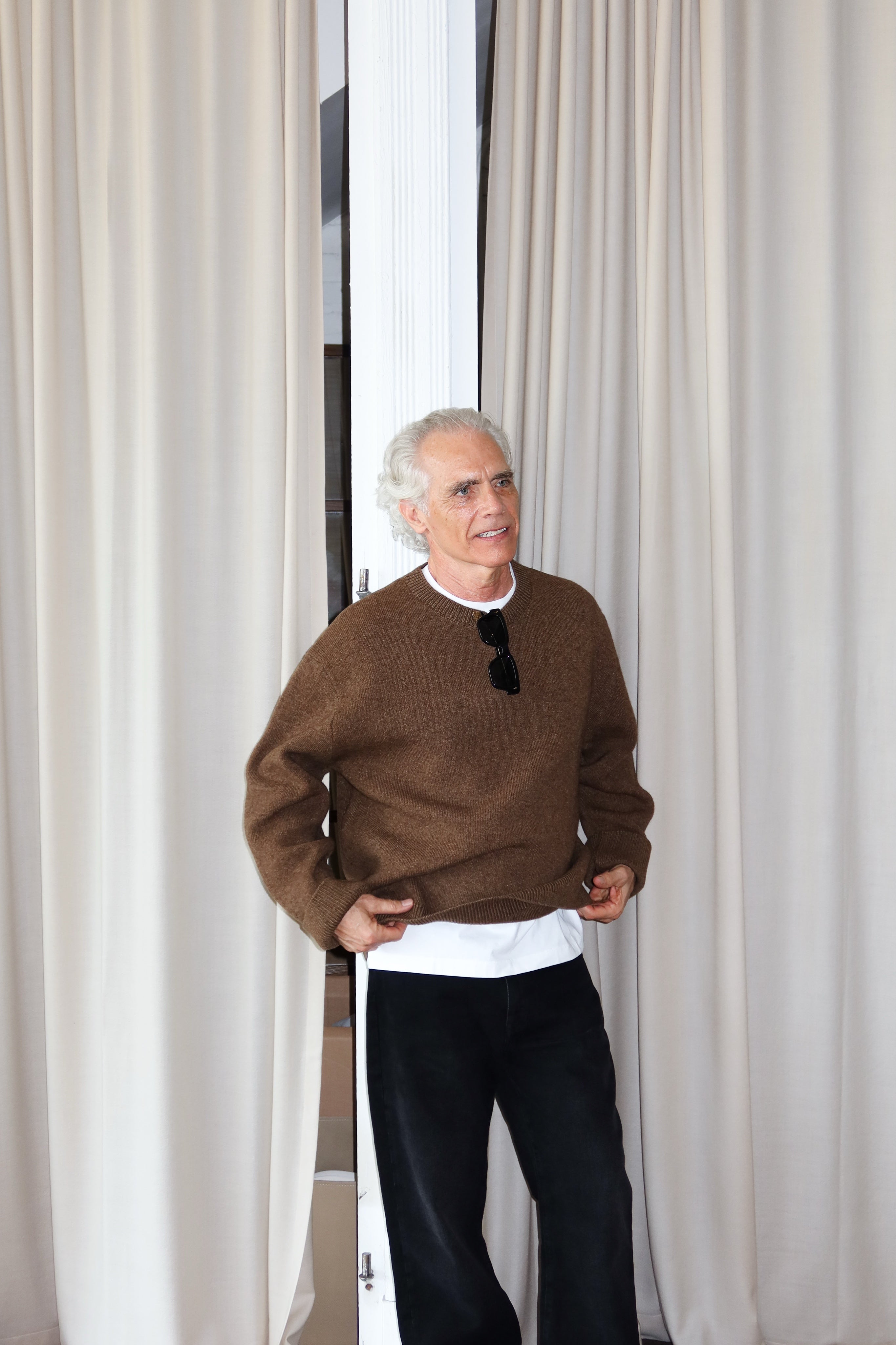 The Double-Knit Merino Sweater by TEURN