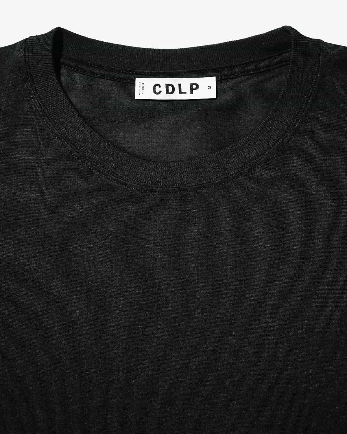 The Midweight Long Sleeve T-Shirt in Black by CDLP