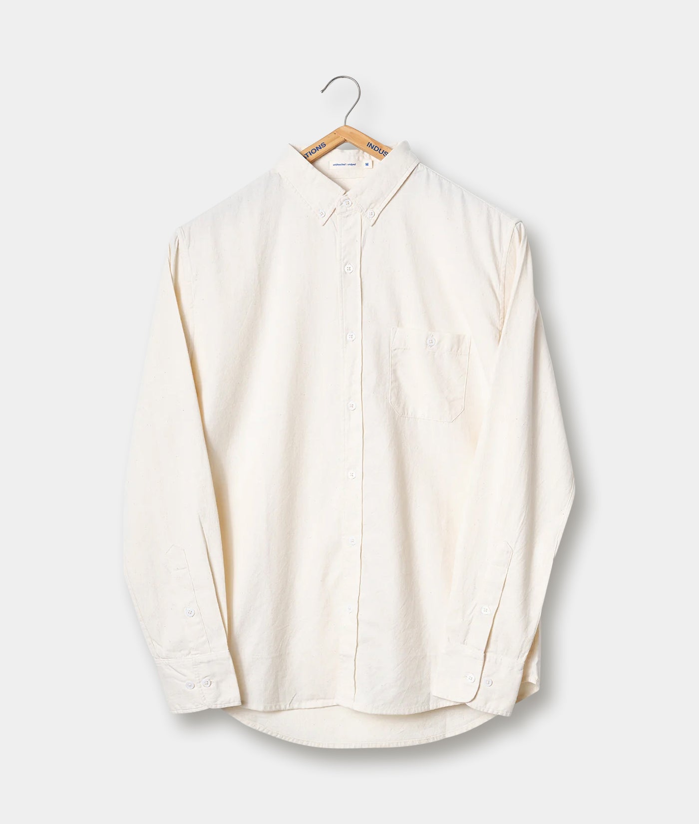 Industry of All Nations Classic Madras Shirt Heavyweight, Undyed
