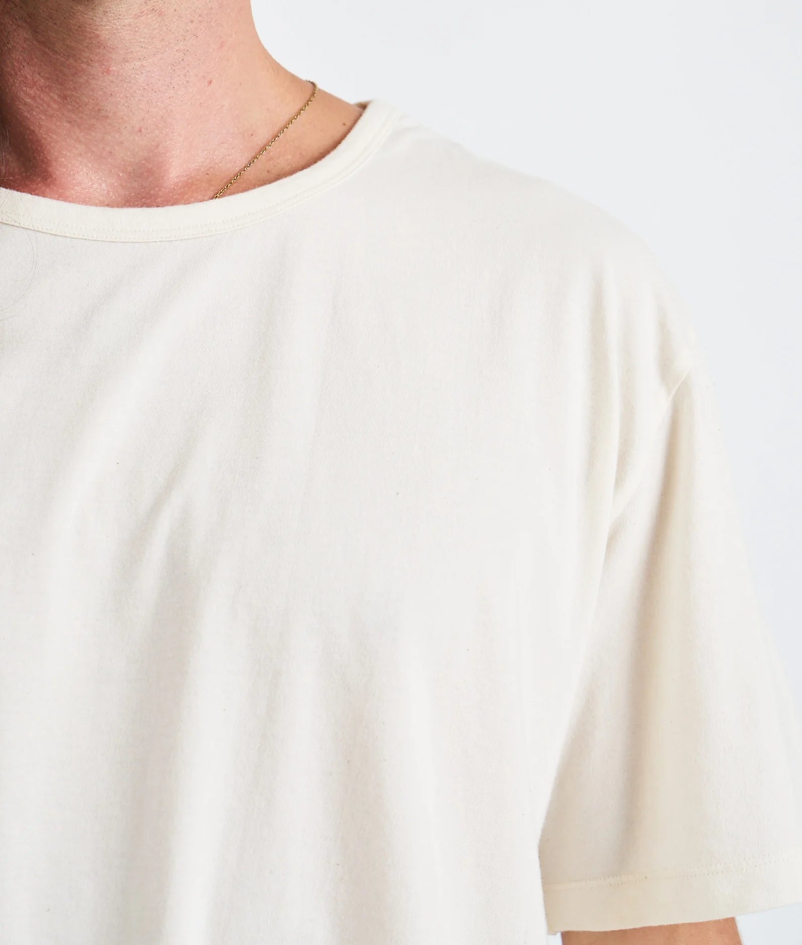 Industry of All Nations Clean Cropped T-Shirt, Undyed