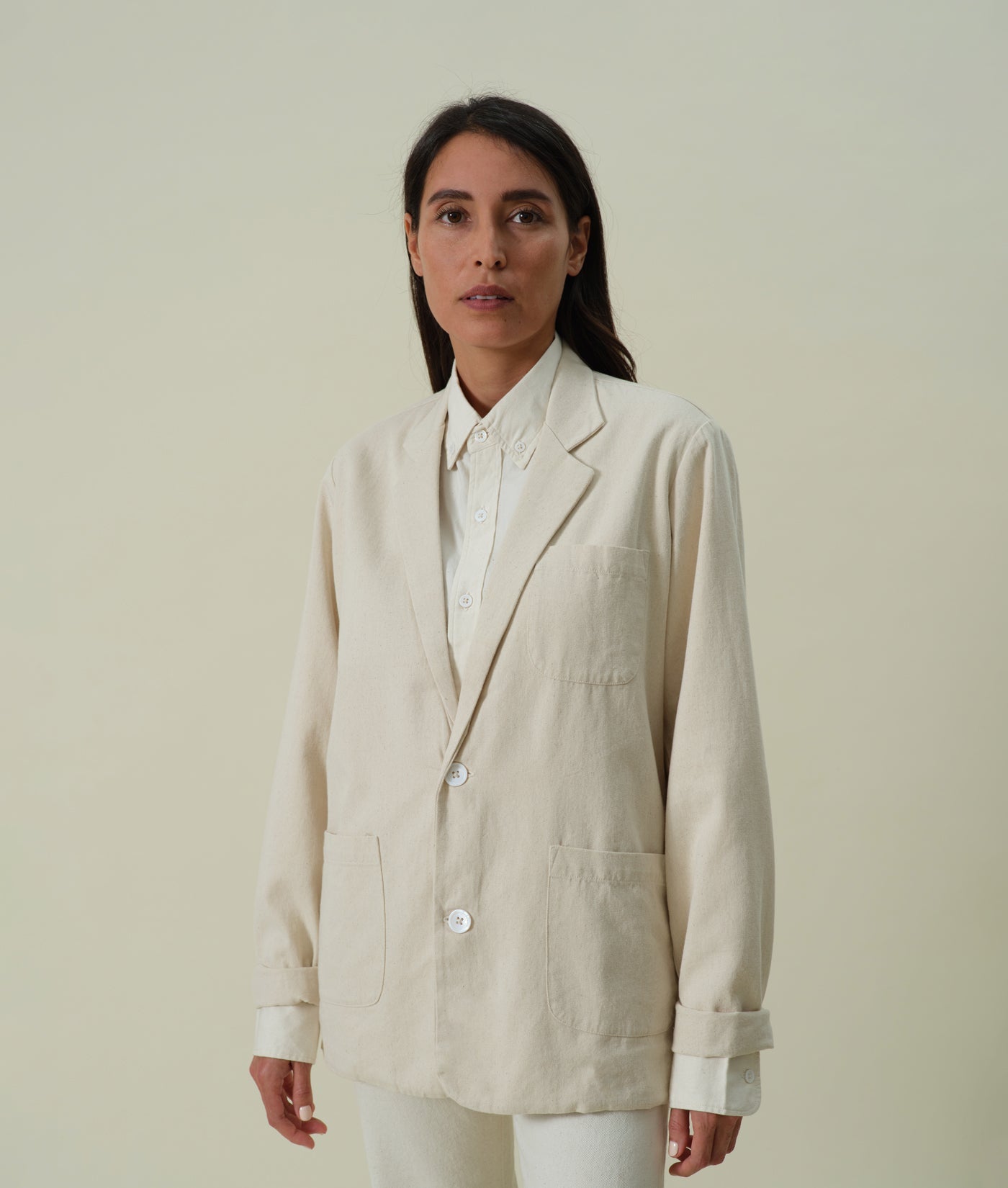 Industry of All Nations Clean Blazer, Undyed