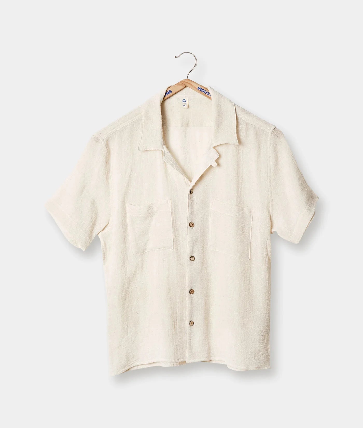 Industry of All Nations New Camp Shirt, Undyed