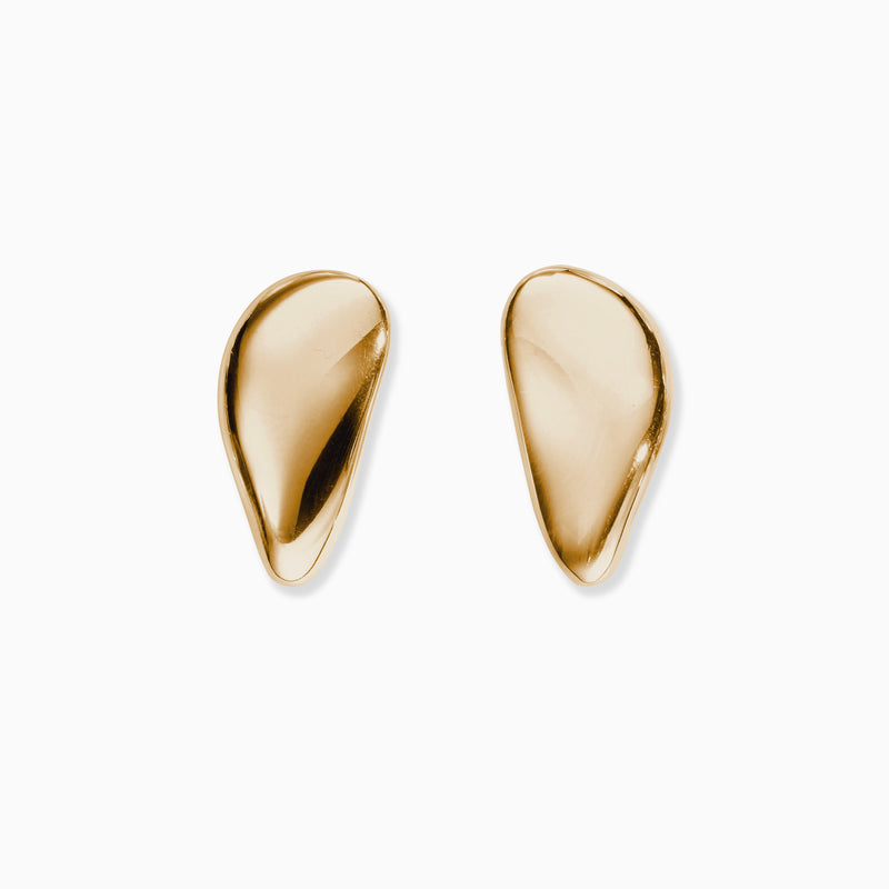 AGMES Catherine Earrings in Gold Vermeil