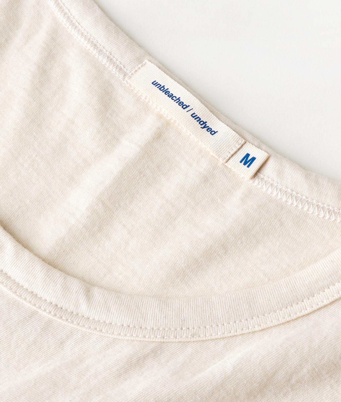 Industry of All Nations Clean Pocket T-Shirt, Undyed