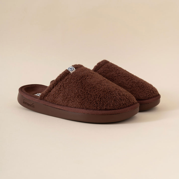 The L'Essentiel Slipper in Chocolate by Brunch