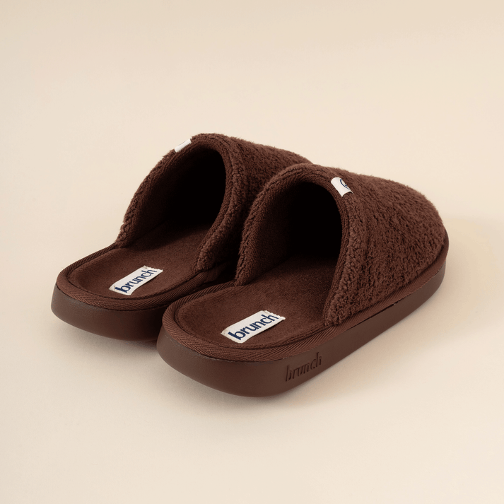 The L'Essentiel Slipper in Chocolate by Brunch