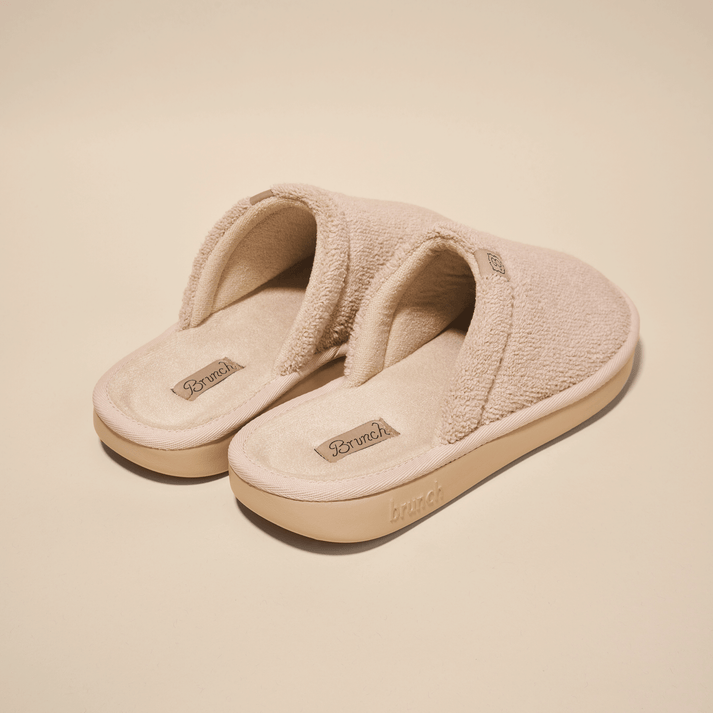 The L'Essentiel Slipper in Beige by Brunch
