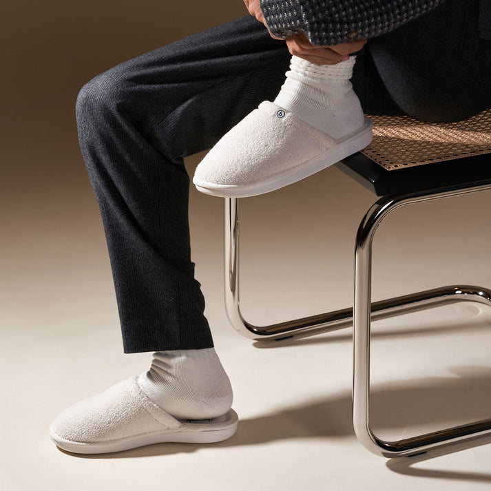 The L'Essentiel Slipper in Cream by Brunch