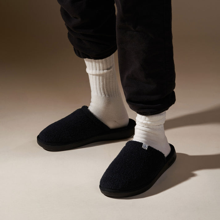 The L'Essentiel Slipper in Black by Brunch – Blackbird Collection