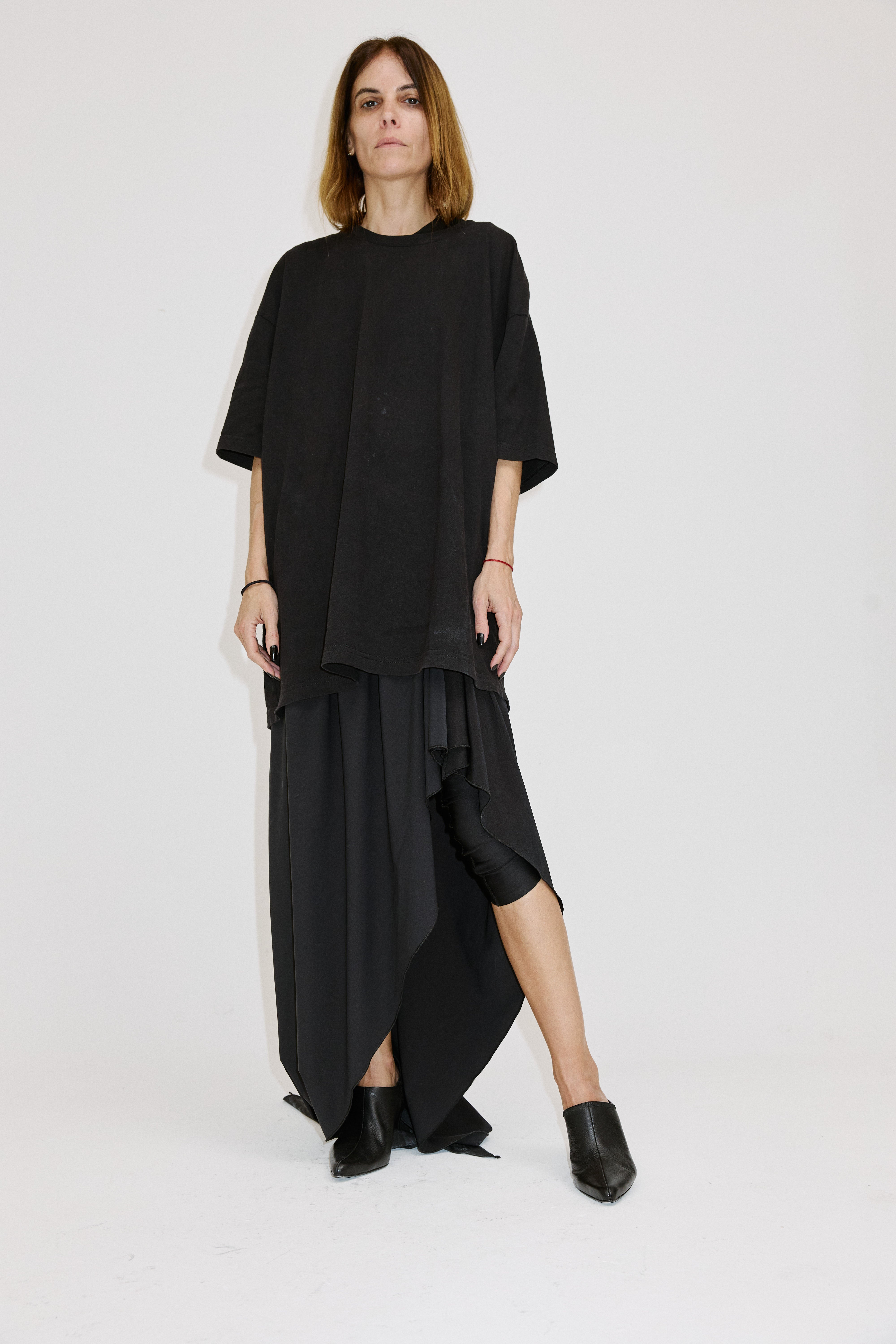 Studio Doe 2 ways Pointed Mules ブラック 2 ways Pointed Mules | Studio Doe