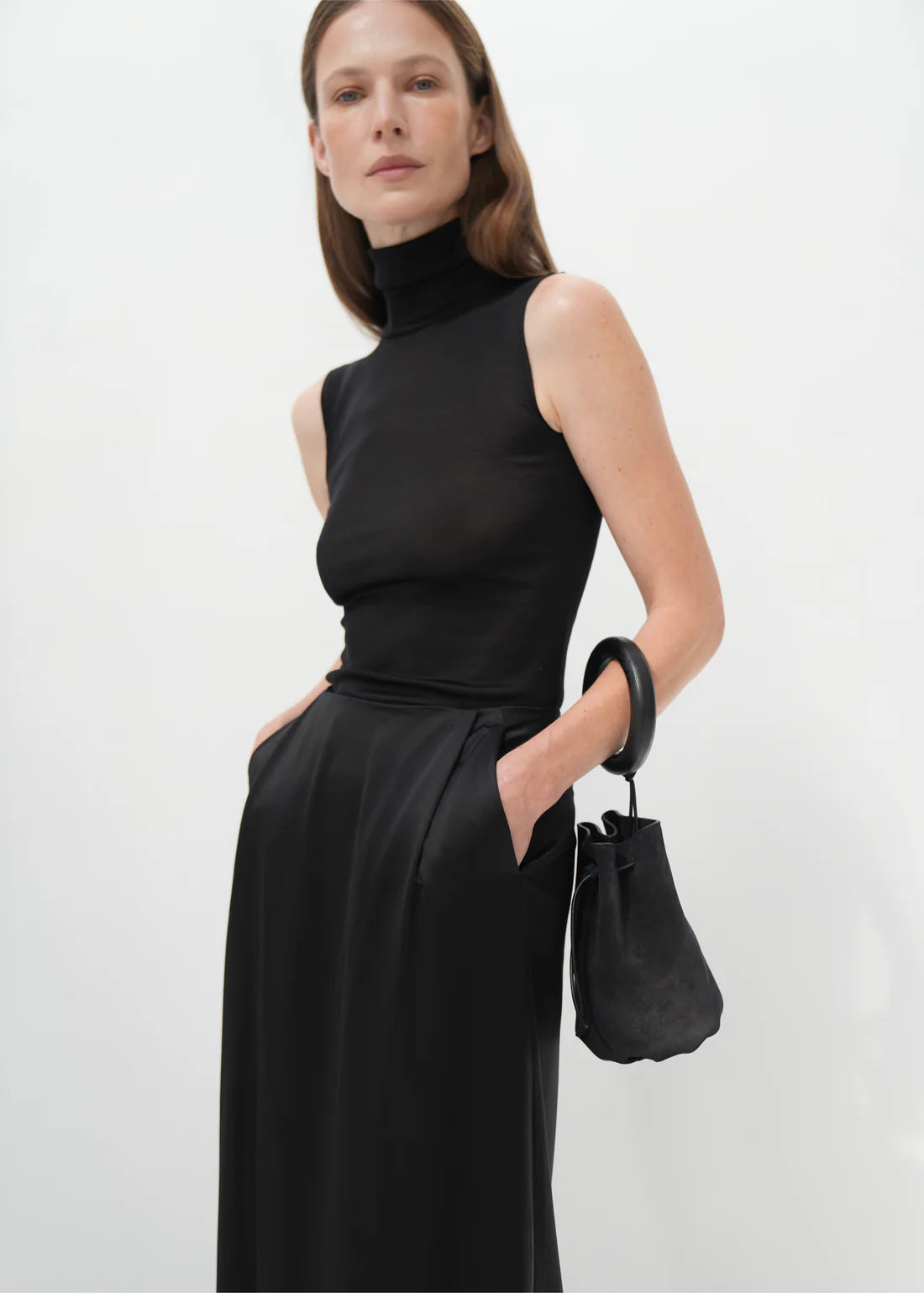 The Silk Off-Shoulder Top by Diana Milkanova – Blackbird Collection