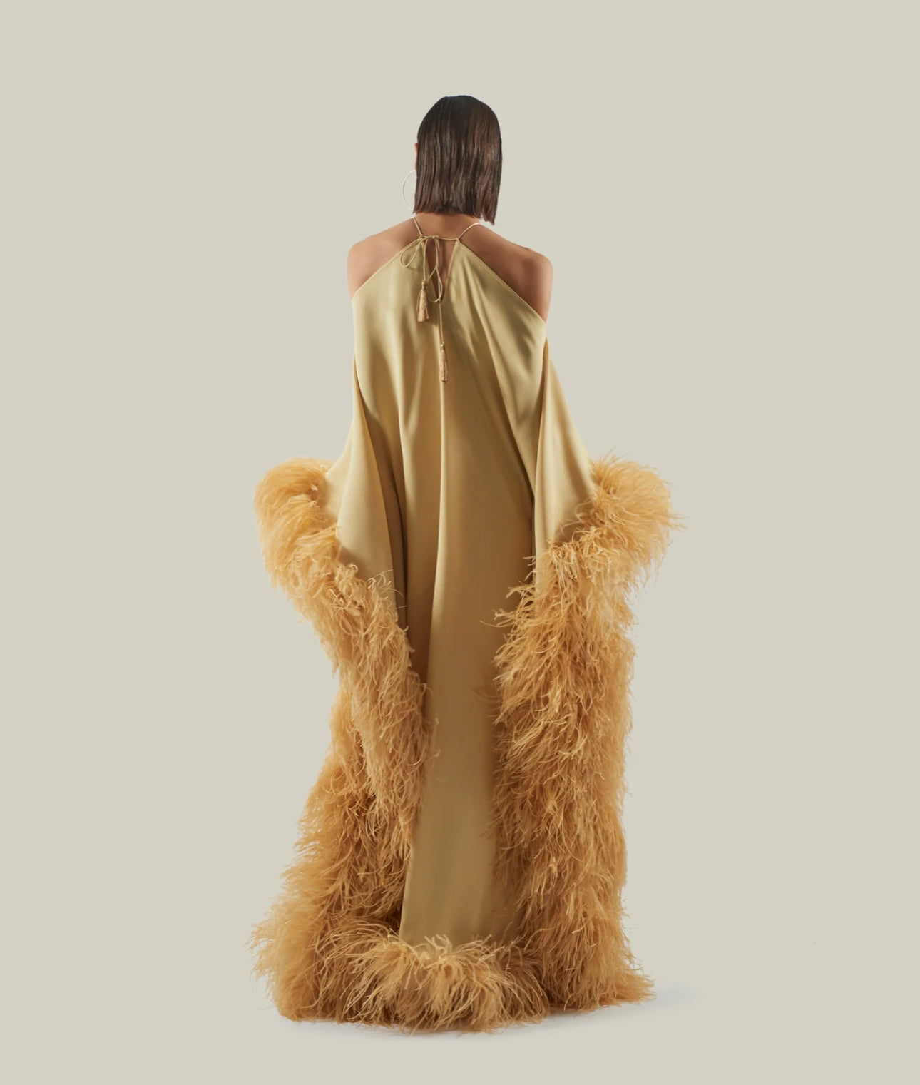 The Extravaganza Kaftan In Pergamena by Taller Marmo