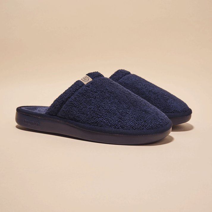 The L'Essentiel Slipper in Navy by Brunch