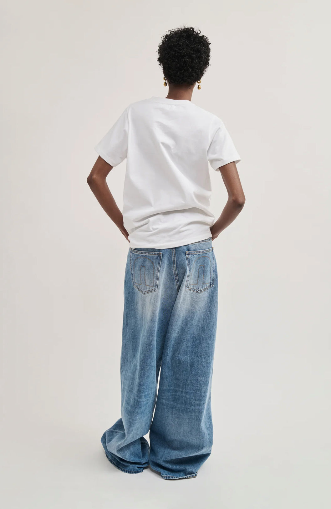 The Classic Tee in White by TEURN