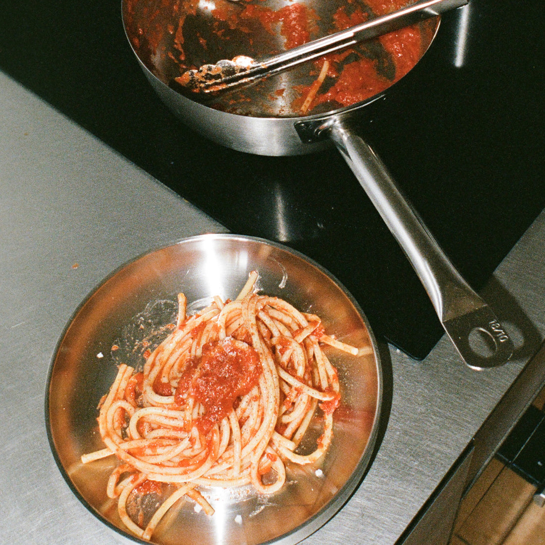 The Stainless Steel Pasta Plate Set of 2 by Service Projects