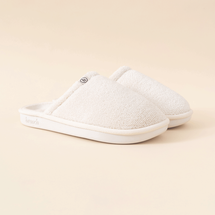 The L'Essentiel Slipper in Cream by Brunch