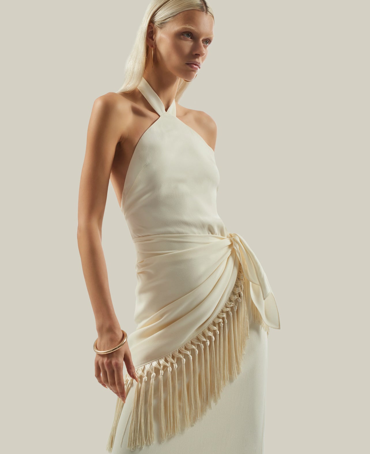 taller marmo dress The Meteora Dress in Latte by Taller Marmo – Blackbird Collection