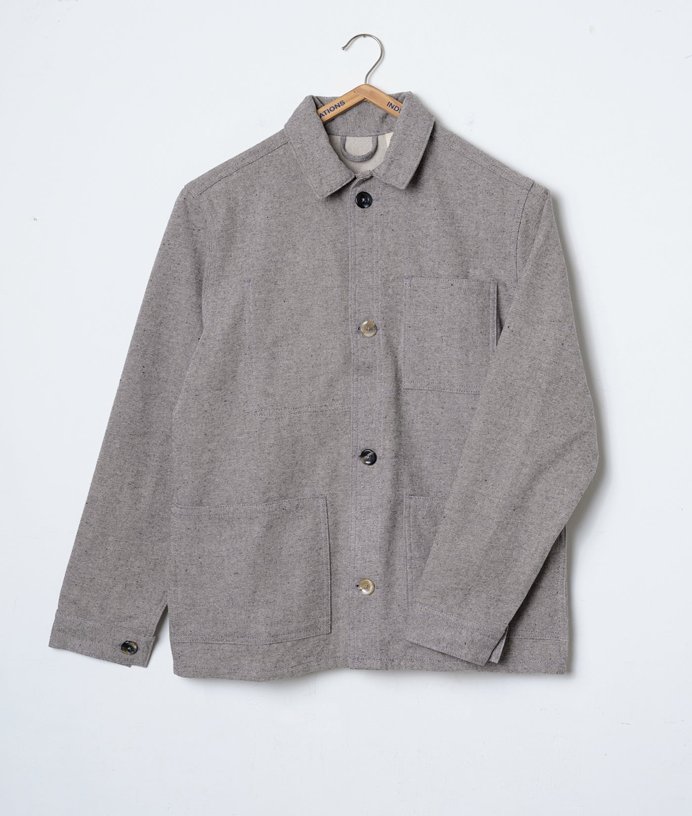 Industry of All Nations New Work Jacket in Charcoal