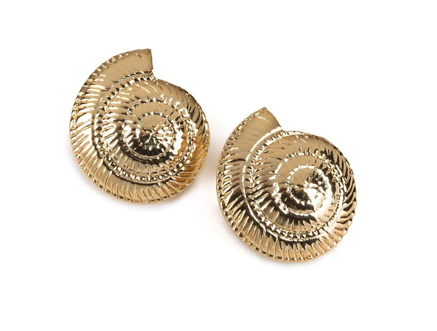 Tohum Small Archi Shell Earrings