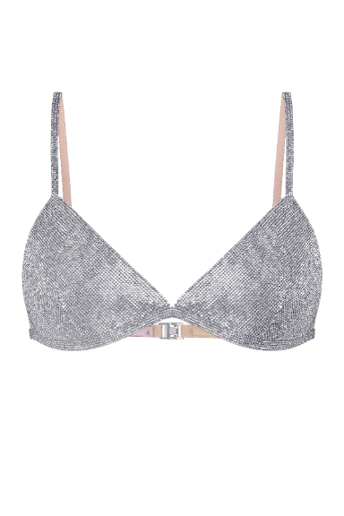 The Triangle Bra in Crystal by Nué