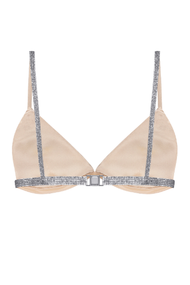 The Triangle Bra in Crystal by Nué