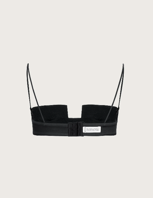 The Black Square Bra by Bevza