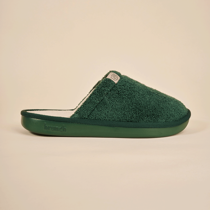 The L'Essentiel Slipper in Moss by Brunch