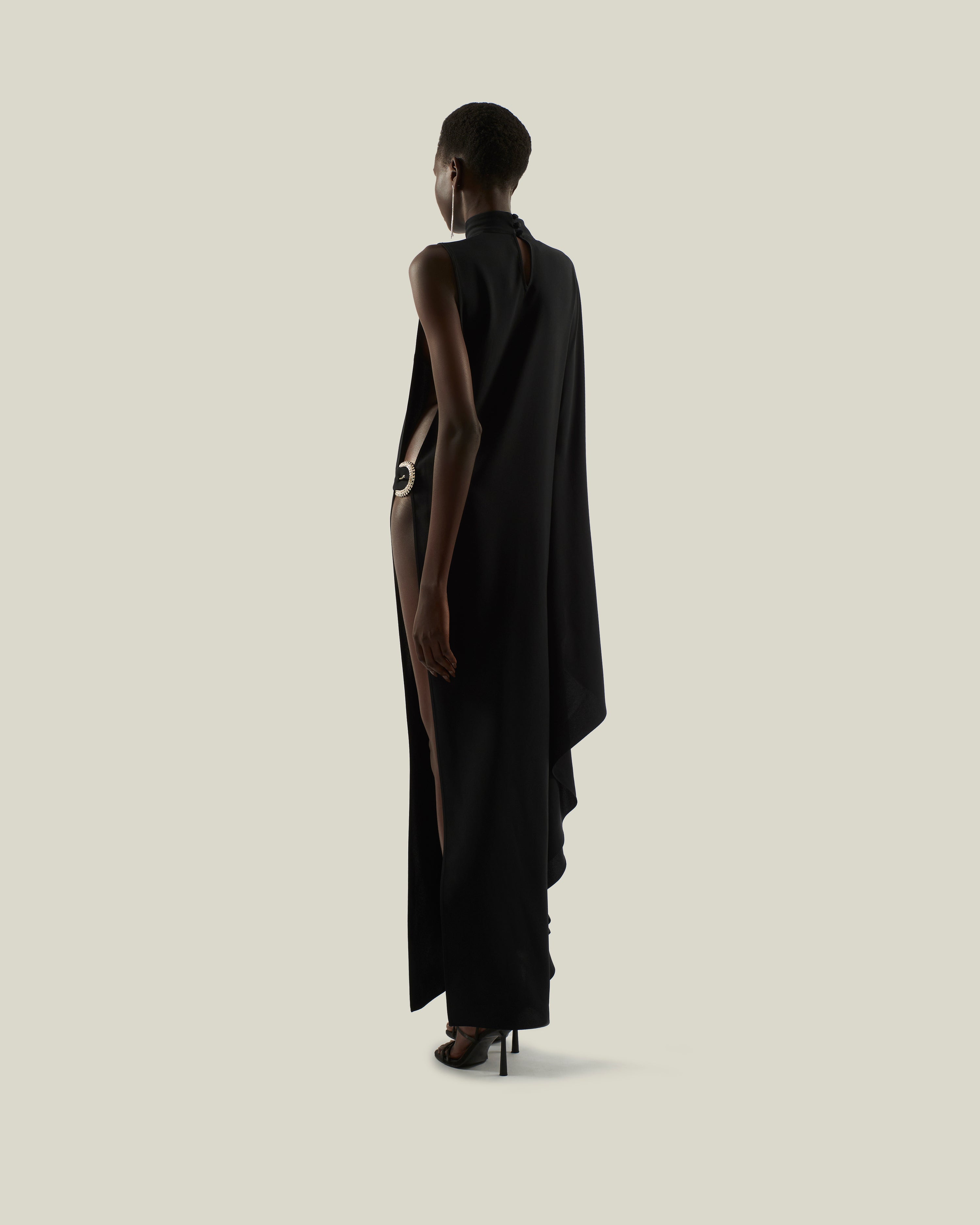 The Michela Dress in Black by Taller Marmo