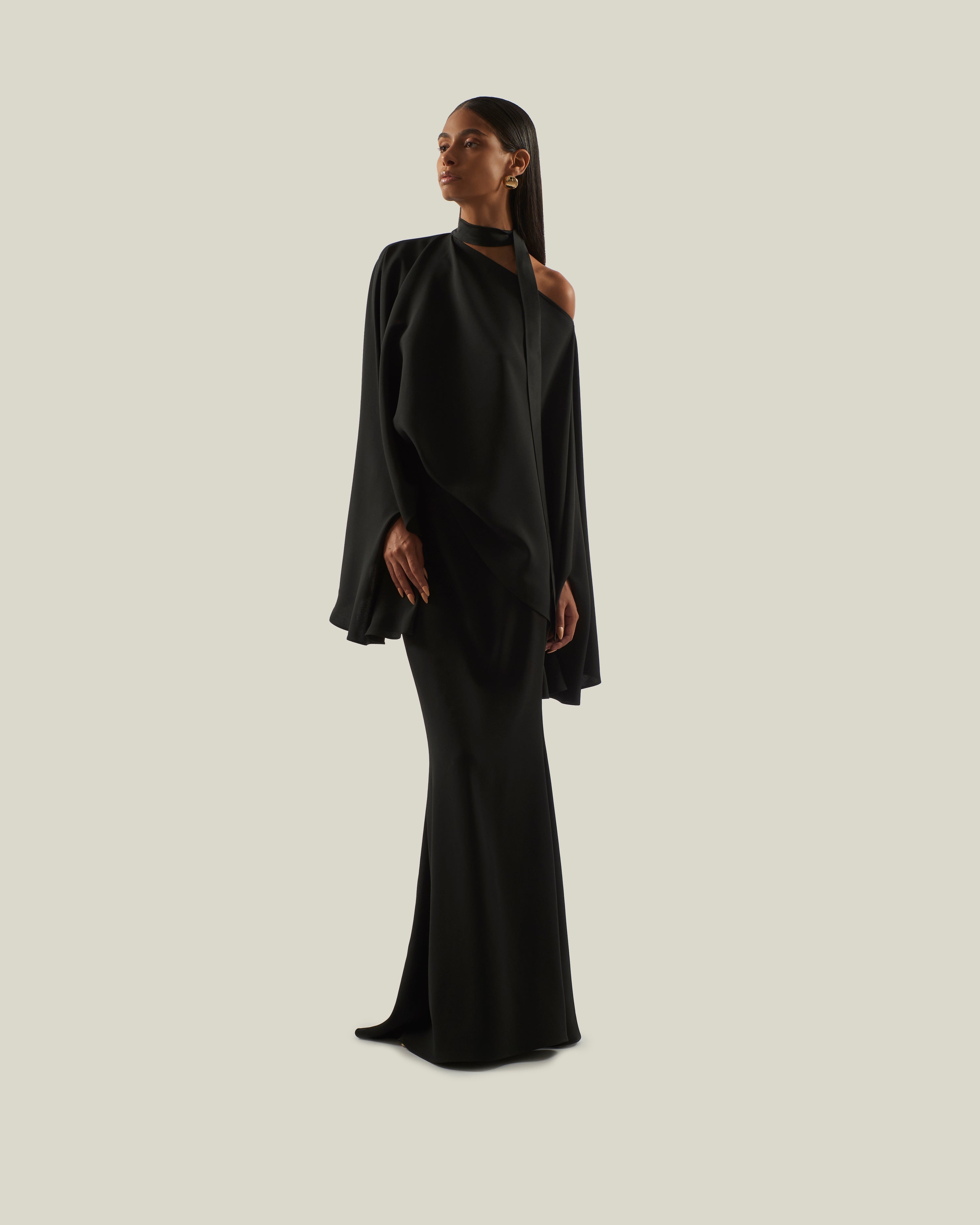 The Silver Screen Skirt in Black by Taller Marmo