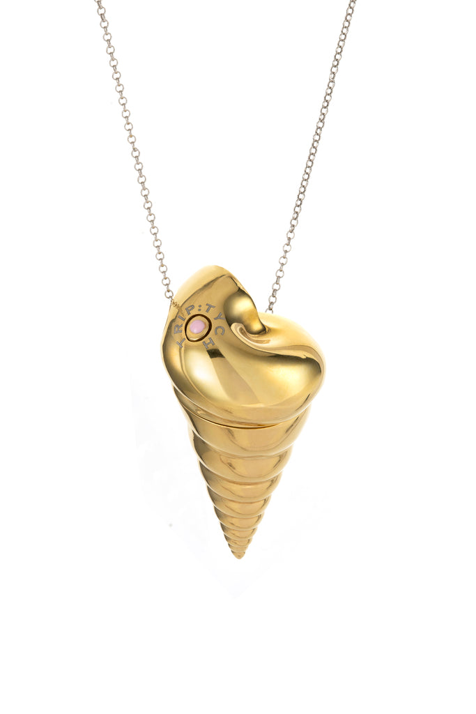 The Solid Perfume Jewelry in Gold by Triptych