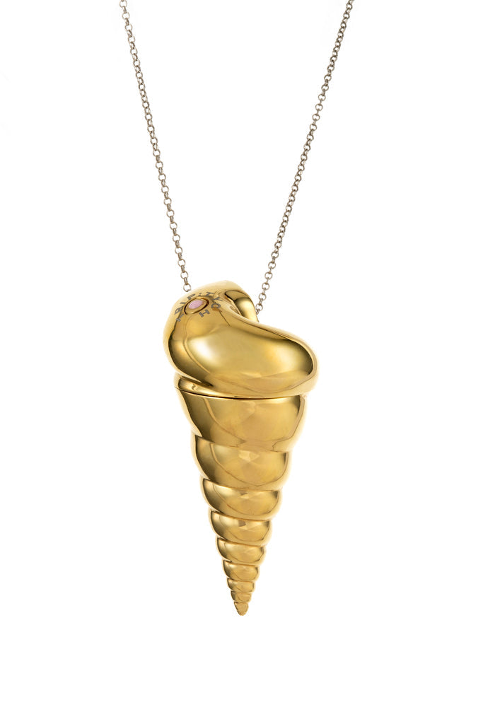 The Solid Perfume Jewelry in Gold by Triptych