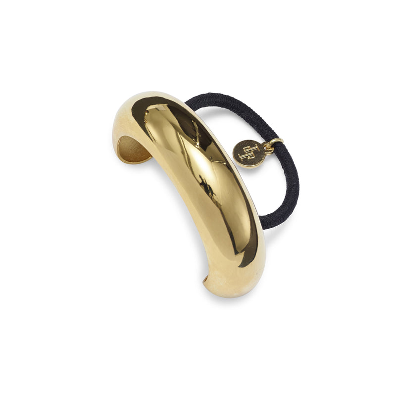 Lelet Glossy Arch Pony Cuff in Gold