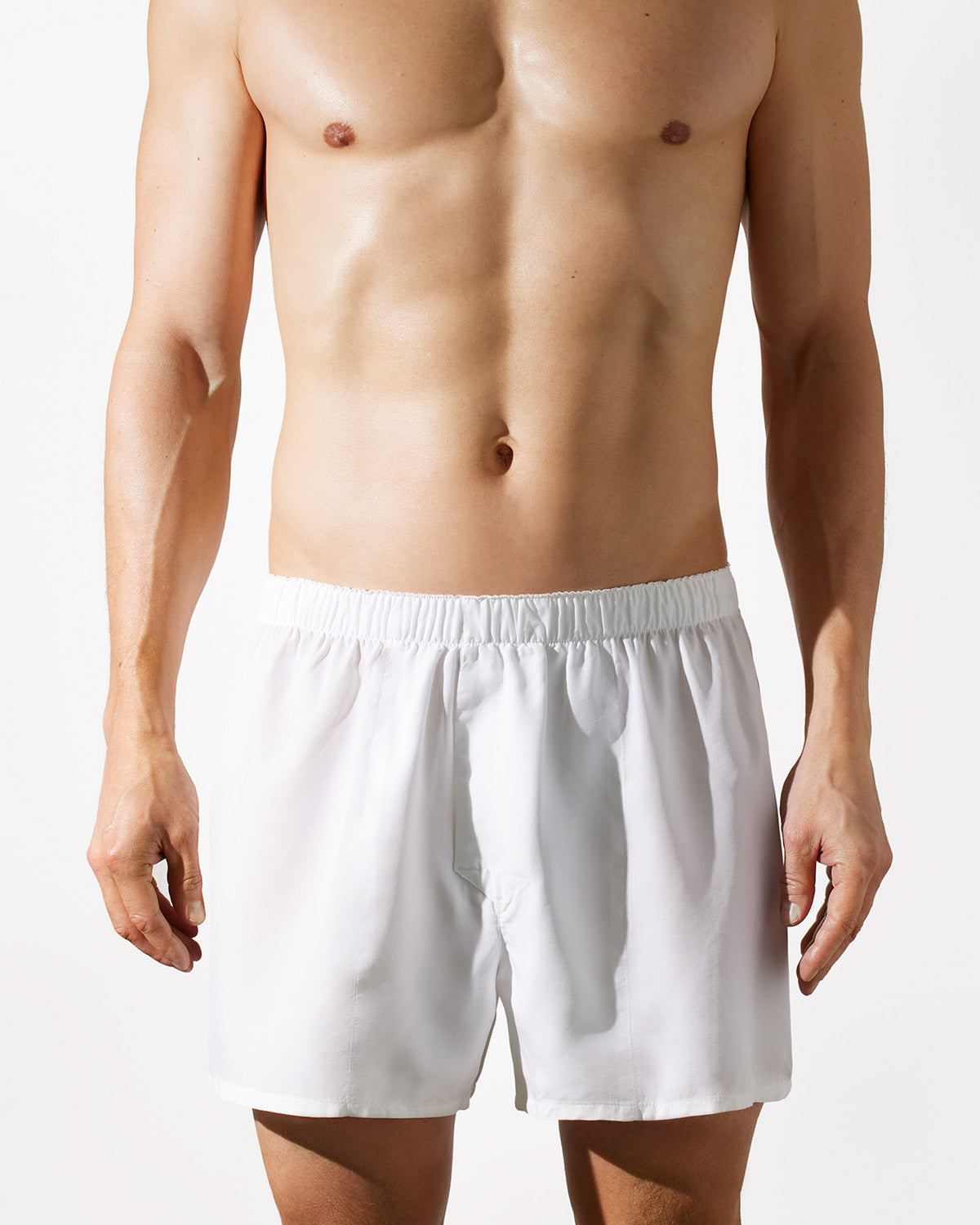 CDLP Woven Boxer Shorts Slim in White