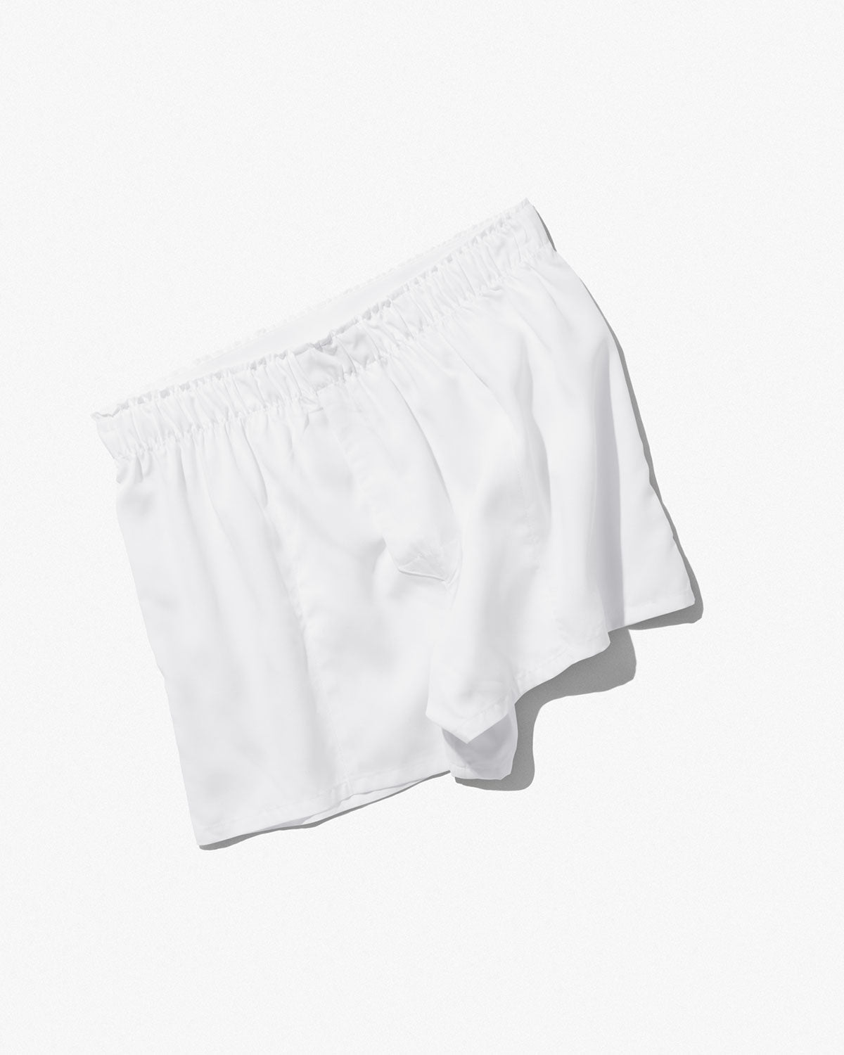 CDLP Women's Woven Boxer Shorts in White