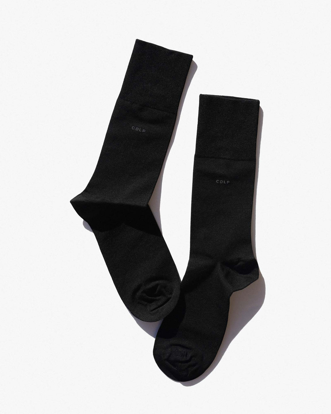 CDLP Mid Length Bamboo Socks in Black