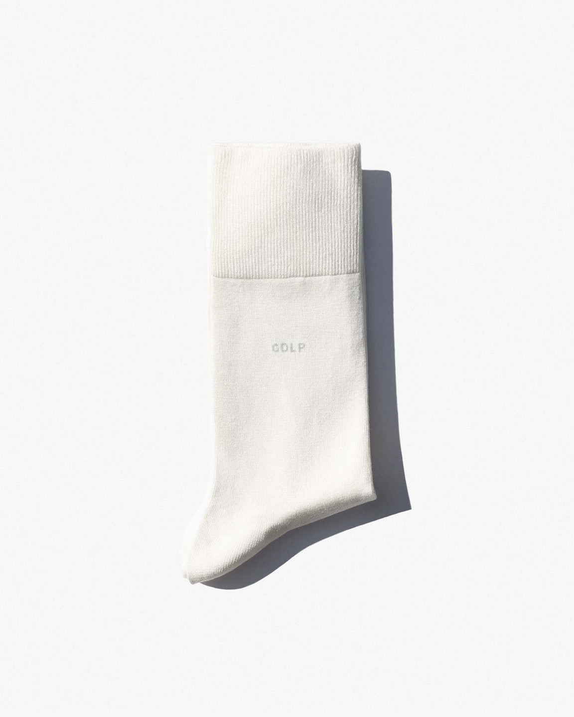 CDLP Mid Length Bamboo Socks in White